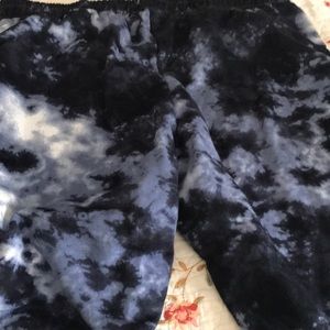 Tie died sweat pants